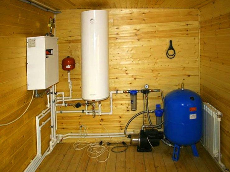 Система водоснабжения в деревянном доме