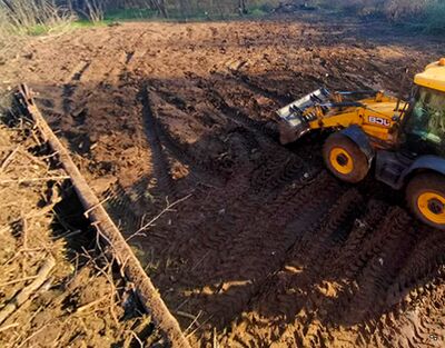 Расчистка участка Шаховская