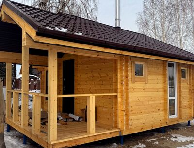 Баня из бруса под ключ Шаховская