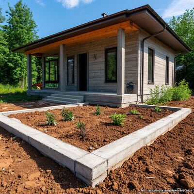 фундаментные работы из бетона для дома фундаментные работы из бетона для дома