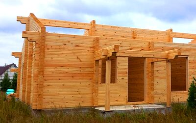 Дом профилированный брус Шаховская цена под ключ