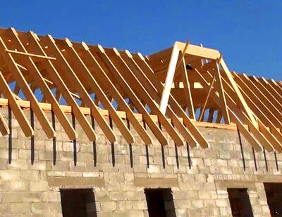 Стропильная система крыши кровли Шаховская