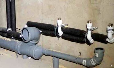 монтаж системы канализации Шаховская