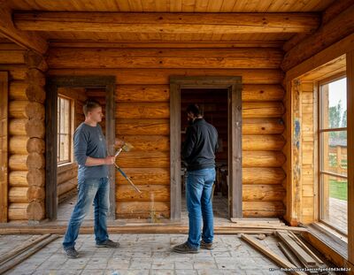 процесс Внутренней отделке деревянного дома процесс Внутренней отделке деревянного дома