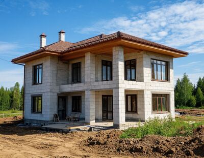 Строительство домов из пеноблоков Строительство домов из пеноблоков