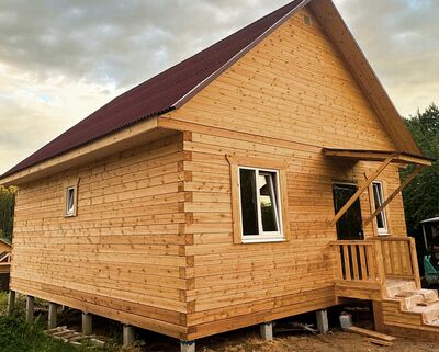 дом из бруса под ключ Шаховской район цена