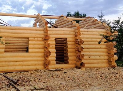 Сруб дома Шаховская цена под ключ