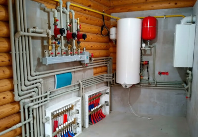 строительство системы отопления загородного дома