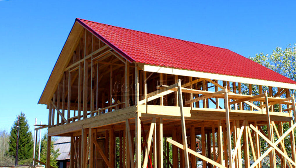 Строительство каркасного дома
