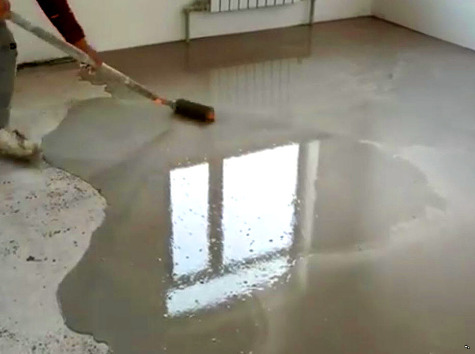 Устройство наливных полов