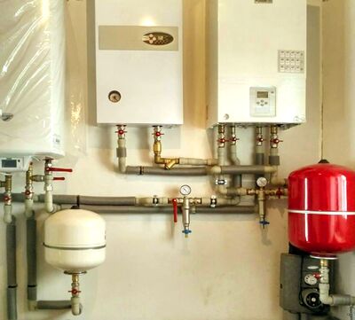 Обвязка газового котла в частном доме в Шаховском районе Обвязка газового котла в частном доме в Шаховской