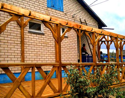 Строительство и отделка террасы или веранды Шаховская цена под ключ