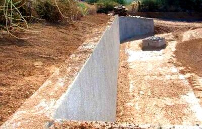 Устройство подпорных стенок Шаховской район цена под ключ