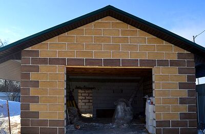 Строительство гаража Шаховская цена