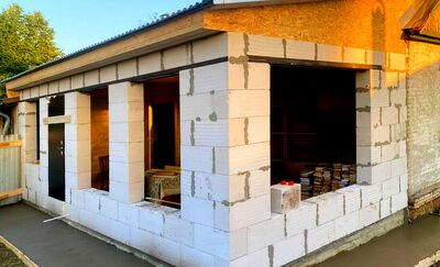 Строительство пристройки Шаховская