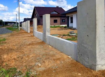 Строительство монолитных заборов и столбов из кирпича Шаховская Строительство монолитных заборов и столбов из кирпича Шаховская