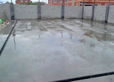 Строительство площадки для машины Шаховская цена Строительство площадки для машины Шаховская цена