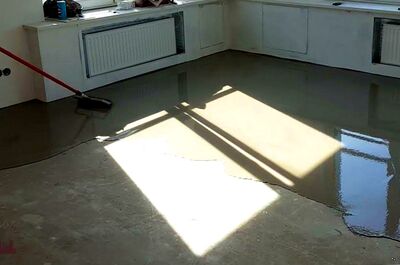 Устройство наливных полов Шаховская цена