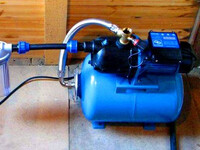 Насосная станция из колодца