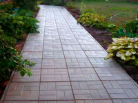 Дорожка из плитки