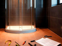 Монтаж душевой кабины