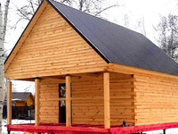 Баня брусовая