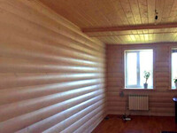 Отделка внутренних стен блокхаусом