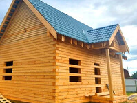 Дом из струганного бруса