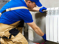 Монтаж радиатора отопления