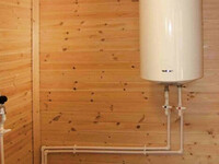 Монтаж накопительного водонагревателя