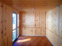 Отделка вагонкой прихожей