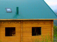 Бревенчатый дом