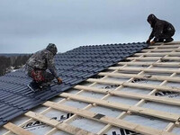 Кровельные работы обрешетка