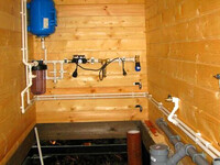 Водоснабжение бани