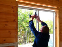 Установка окна