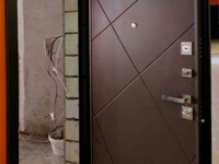 Металлическая дверь - монтаж