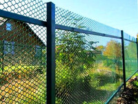 Забор из рабицы