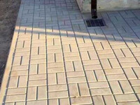 Отмостка дома из плитки