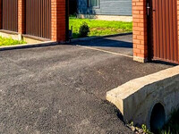 Заезд на участок