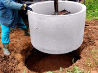 Рытье колодца