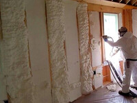 Утепление стен дома ППУ