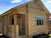 Бревенчатая банька