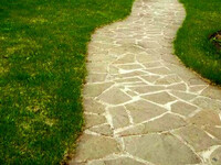 Дорожки из песчаника