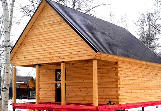 Баня брусовая