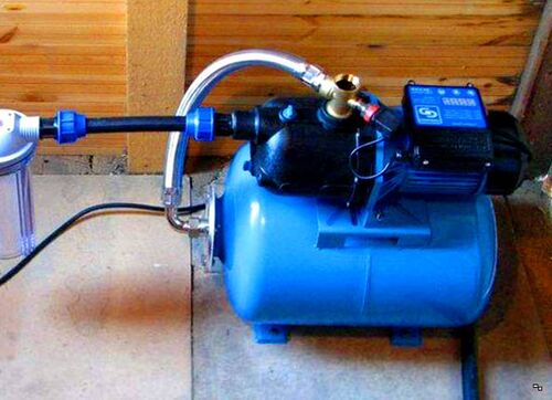 Насосная станция из колодца