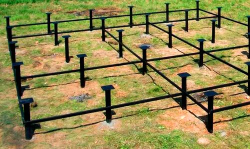 Фундамент свайный