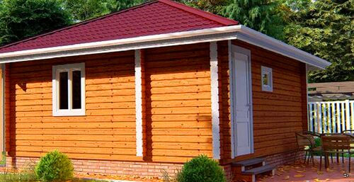 Банька из бруса