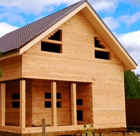 Брусовой дом