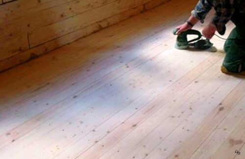 Шлифовка полов дома