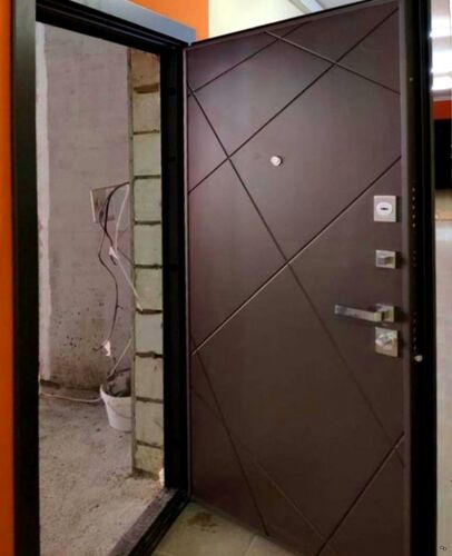 Металлическая дверь - монтаж